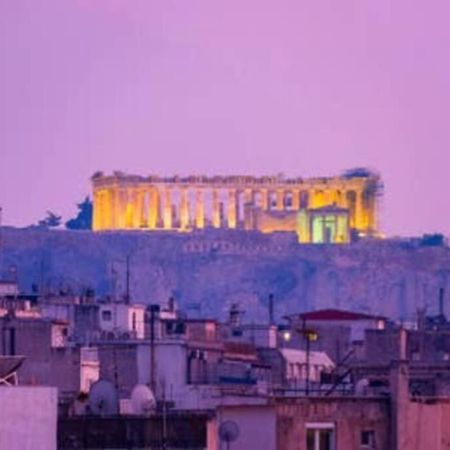 Charming Rooftop Nest With Awesome Acropolis View Downtown Athens Luaran gambar