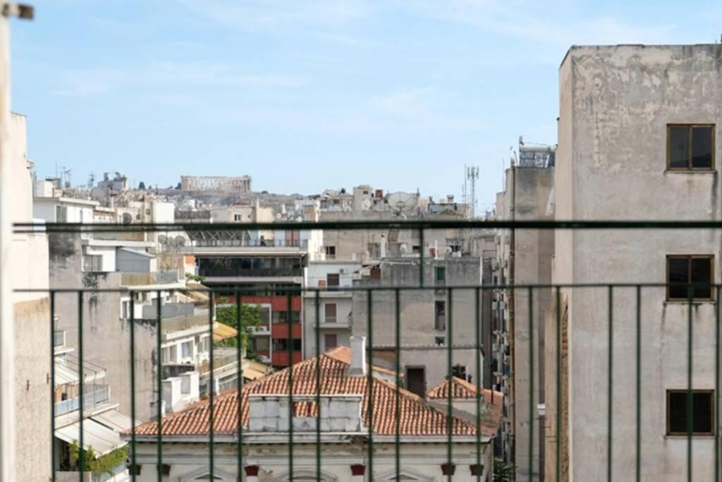 Charming Rooftop Nest With Awesome Acropolis View Downtown Athens Luaran gambar
